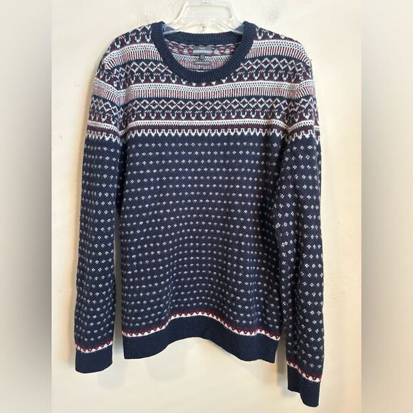 Next Men’s Crewneck Lambswool Sweater L - Picture 1 of 5